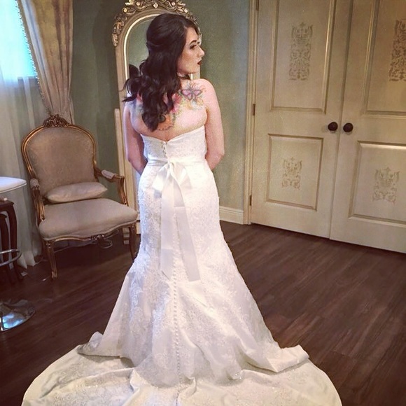 David’s Bridal Wedding Sash main image 4
